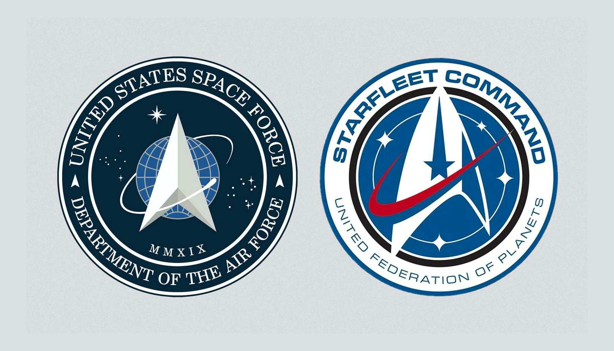 Trump NASA Military American Vinyl Black Round United States Space Force Seal Sticker 